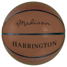 名前をカスタムする&カラーバスケットボール