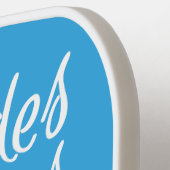 名前をカスタムする&カラーピックボールパドル ピックルボールラケット (左詳細)