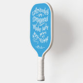 名前をカスタムする&カラーピックボールパドル ピックルボールラケット (左)