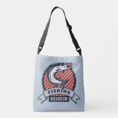 名前をカスタムする&カラーフィッシャーバッグ クロスボディバッグ (裏面)