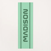 名前をカスタムする&カラーヨガマット ヨガマット (正面)