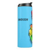 名前をカスタムする&カラーレインボーピースタンブラー タンブラー (回転左)