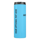 名前をカスタムする&カラーレインボーピースタンブラー タンブラー (裏面)