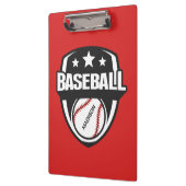 名前をカスタムする&カラー野球 クリップボード (左)