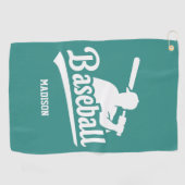 名前をカスタムする&カラー野球 ゴルフタオル (横)