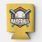 名前をカスタムする&カラー野球 缶クーラー (裏面)