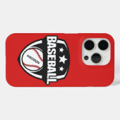 名前をカスタムする&カラー野球 Case-Mate iPhoneケース (裏面 (横))