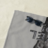 名前をカスタムする&カラー「レベルアップ！」 ゾンビハンドタオル ビーチタオル (インサイチュ)