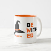 名前をカスタムする ツートーンマグカップ (正面右)