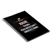 名前をカスタムする ノートブック (右側)