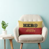 名前をカスタムする、ファイアファイターヒーロー ランバークッション (椅子)