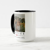 名前をカスタムする&フォトフレンドマグカップ、贈り物のための贈り物 マグカップ (正面左)