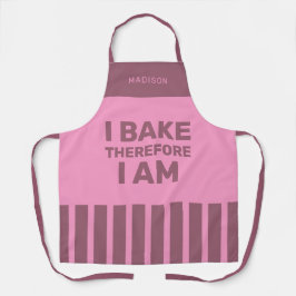 名前をカスタムする·ベーカーの前掛け エプロン