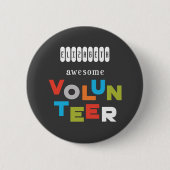 名前をカスタムする、ボランテ素晴らしィアの評価 缶バッジ (正面)