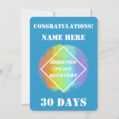 名前をカスタムする/マイルストーンのMilDoes To My Recovery シーズンカード (正面)