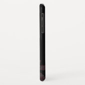 名前をカスタムする| モダンフローラさくらんぼの花模様 Case-Mate iPhoneケース (裏面/左)