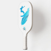 名前をカスタムする&モノグラムシックカーボンファイバーピックボール ピックルボールラケット (左)