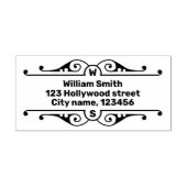 名前をカスタムする ラバースタンプ (インプリント)