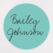 名前をカスタムする ラベル (デザイン1)