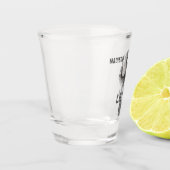 名前をカスタムする「レベルアップ！」 ゾンビハンドショットグラス ショットグラス (左)