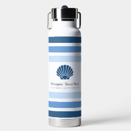 名前をカスタムする&ロケーションビーチハウス ウォーターボトル