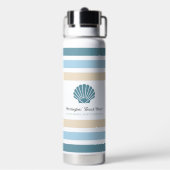 名前をカスタムする&ロケーションビーチハウス ウォーターボトル (背面)