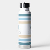 名前をカスタムする&ロケーションビーチハウス ウォーターボトル (左面)