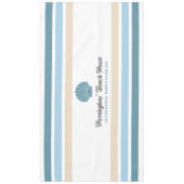 名前をカスタムする&ロケーションビーチハウス テーブルクロス (正面)