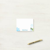 名前をカスタムする |冬の恋人 ポストイット (デスク上)