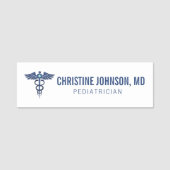 名前をカスタムする|医療カデュース|医師ナース 名札 (正面)