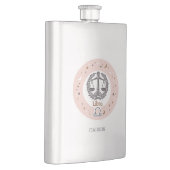 名前をカスタムする〔占星術の〕十二宮図サインライブラリー フラスク (右)