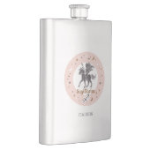 名前をカスタムする〔占星術の〕十二宮図標識射手座 フラスク (右)