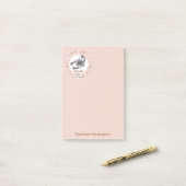 名前をカスタムする〔占星術の〕十二宮図標識蠍座 ポストイット (デスク上)