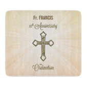 名前をカスタムする、叙位十周年 カッティングボード (正面)