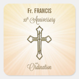 名前をカスタムする、叙位十周年 スクエアシール