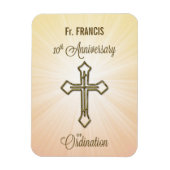 名前をカスタムする、叙位十周年 マグネット (縦)