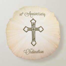 名前をカスタムする、叙位十周年 ラウンドクッション