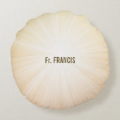 名前をカスタムする、叙位十周年 ラウンドクッション (裏面)