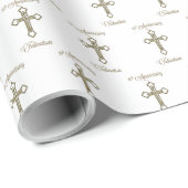 名前をカスタムする、叙位十周年 ラッピングペーパー (ロールコーナー)