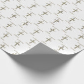 名前をカスタムする、叙位十周年 ラッピングペーパー (角)