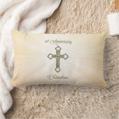 名前をカスタムする、叙位十周年 ランバークッション (ブランケット)