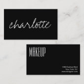 名前をカスタムする 名刺 (正面/裏面)