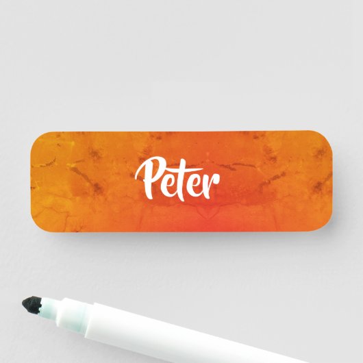 名前をカスタムする 名札 (インサイチュ)