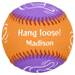 名前をカスタムする・場所・色釈迦 ソフトボール