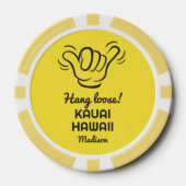 名前をカスタムする・場所・色釈迦 ポーカーチップ (正面)