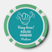 名前をカスタムする・場所・色釈迦 ポーカーチップ (裏面)