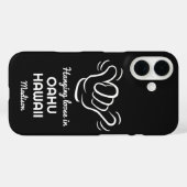 名前をカスタムする・場所・色釈迦 Case-Mate iPhoneケース (裏面 (横))
