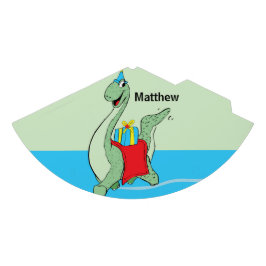 名前をカスタムする、少年、誕生日恐竜 パーティーハット