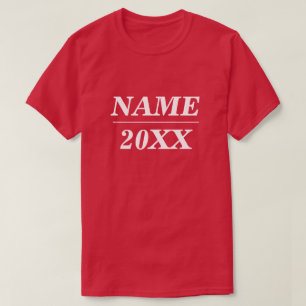 名前をカスタムする・年次選挙支援 Tシャツ