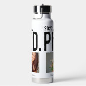 名前をカスタムする、年、写真 ウォーターボトル (右面)